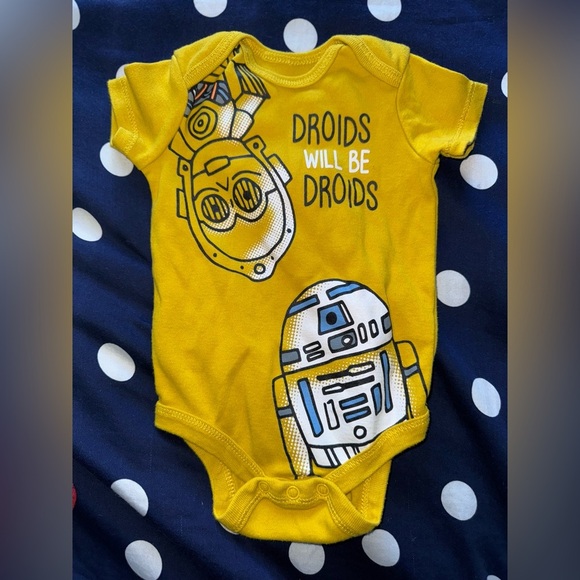 5 piece Star Wars Onesie Bundle 3-6 month - Picture 6 of 6